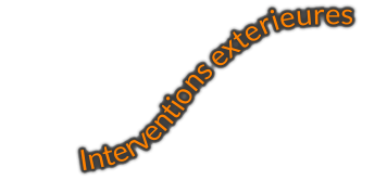 Interventions exterieures
